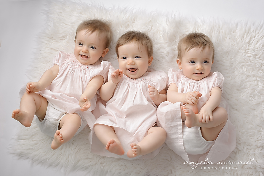 ~Quinn, Audrey & Mackenzie~ Crozet & Charlottesville Baby Photographer