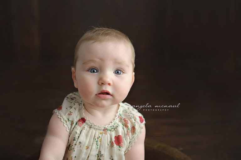 Charlottesville Baby Photographer 6 months old Blake
