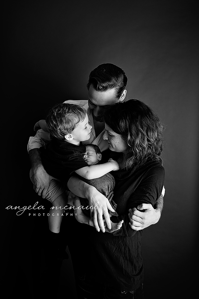 Charlottesville Newborn Photographer Photographing Baby Cal