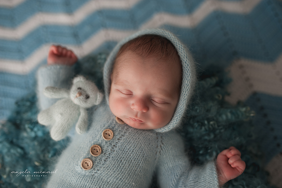 Charlottesville Photographer Photographing Newborn Tristan