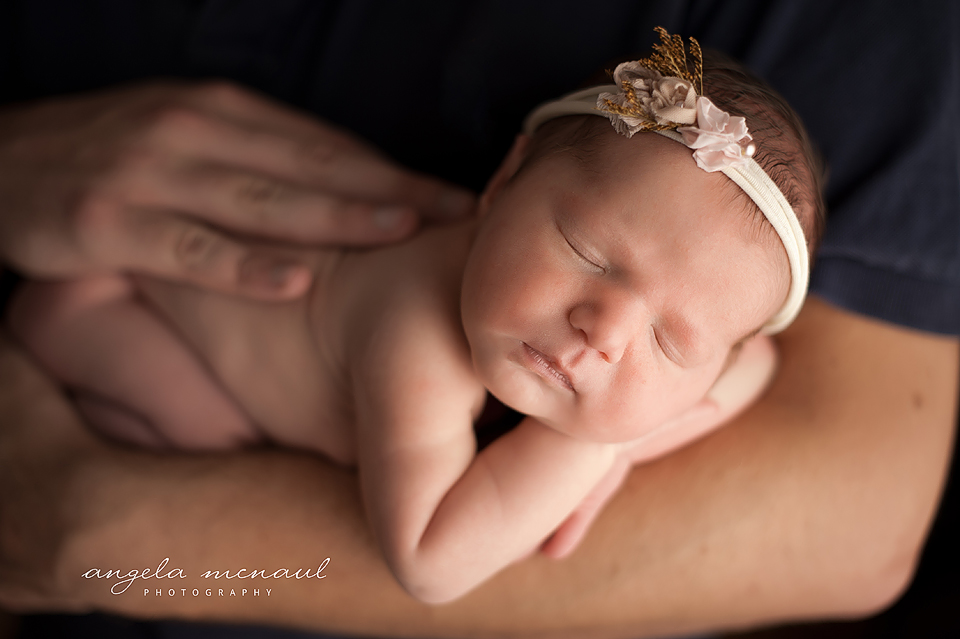 Charlottesville Newborn Photographer Photographing Baby Reagan