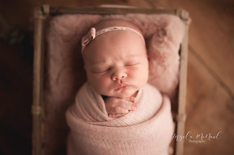 Charlottesville Newborn Photographer Photographing Baby Lucy