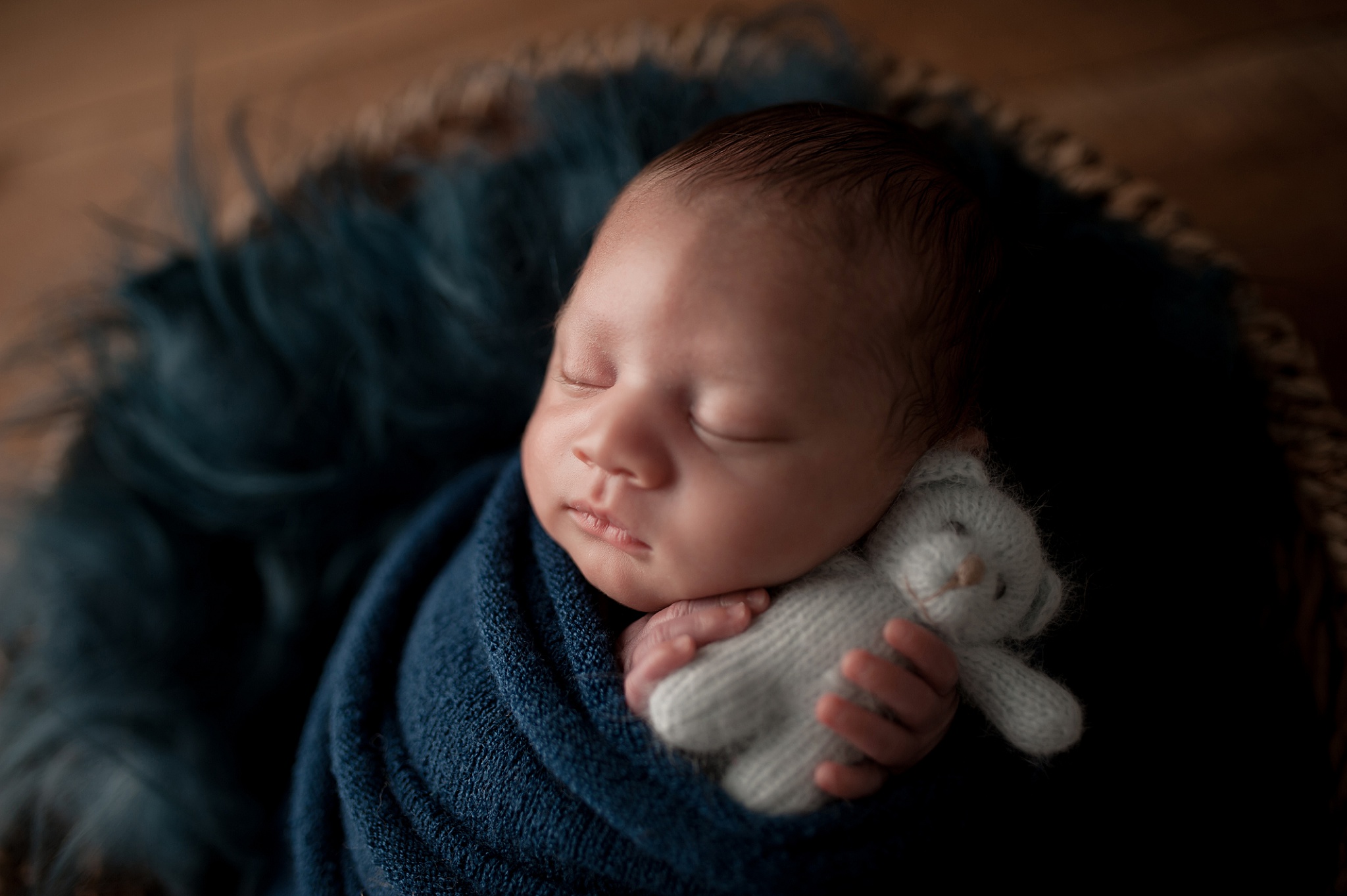 Richmond Newborn Photographer Photographing Baby Cameron
