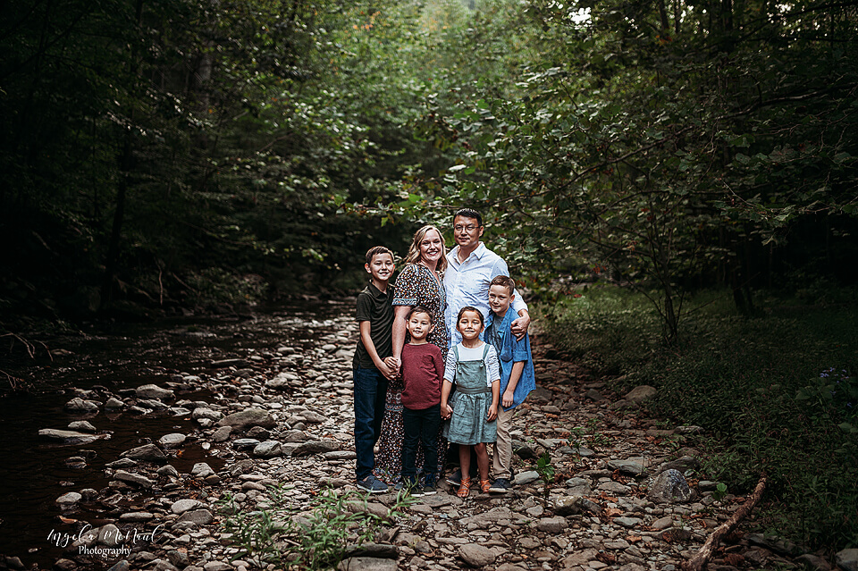 Crozet Family Photographer Photographing the Yang Family Session