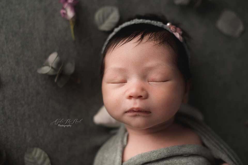 Charlottesville – Palmyra Newborn Photographer for Baby Annastasia