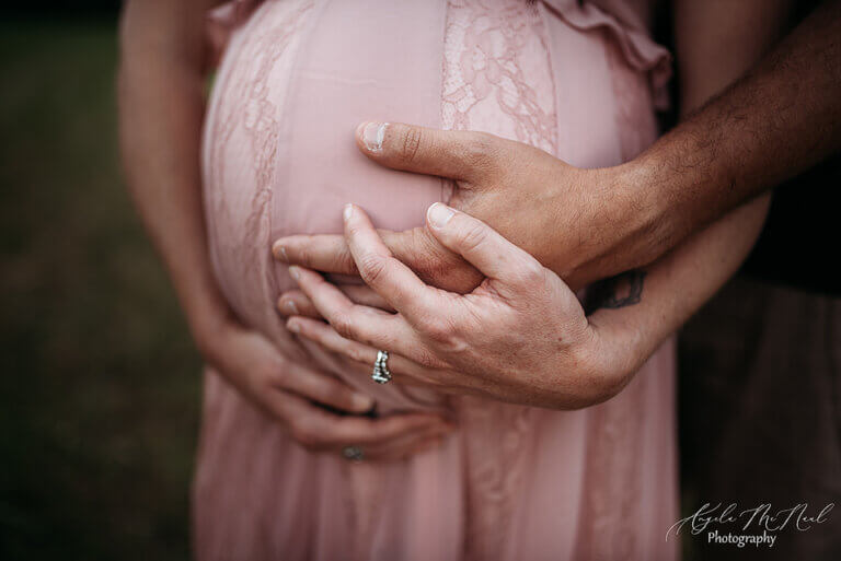 Heather’s Sunset Maternity Session in Nellysford, Virginia
