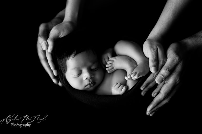 Charlottesville Newborn Photographer Photographing Baby Ayaan