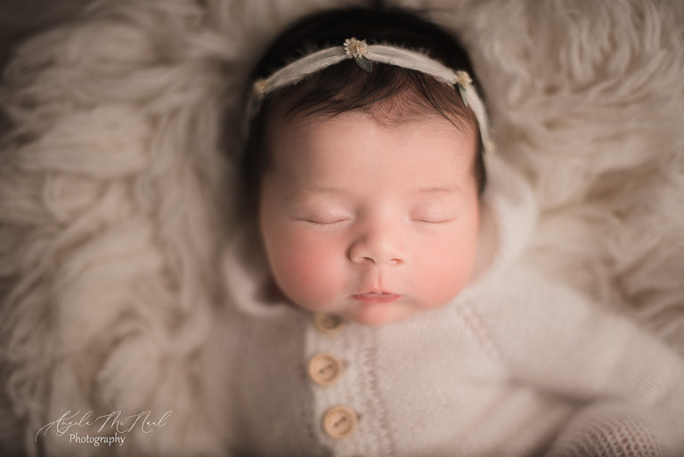 Harrisonburg Newborn Photographer Photographing Baby Alaina