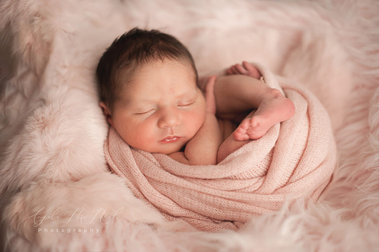 Waynesboro Newborn Photographer Photographing Baby Amelia
