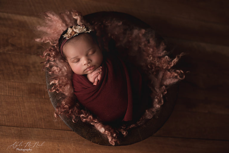 Charlottesville Newborn Photographer Photographing Baby Nuri Mini Session