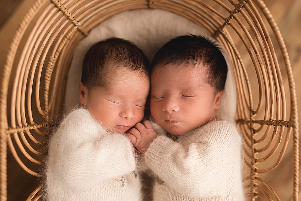 Studio newborn photography Charlottesville VA, NICU baby newborn session